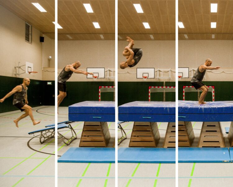 Vorwärtssalto Collage Vorwärtssalto Collage